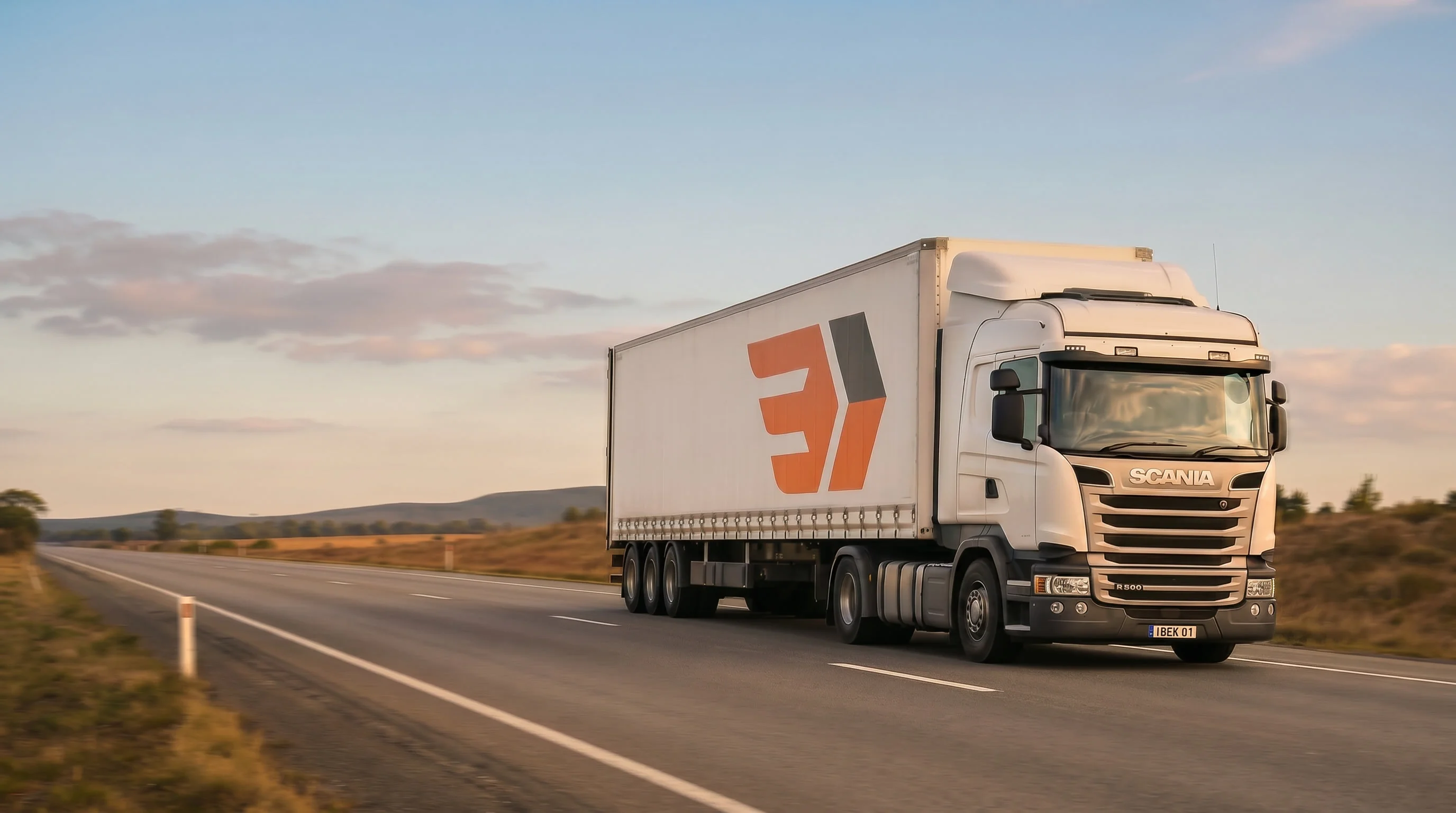 IBEK Logistics same day delivery truck